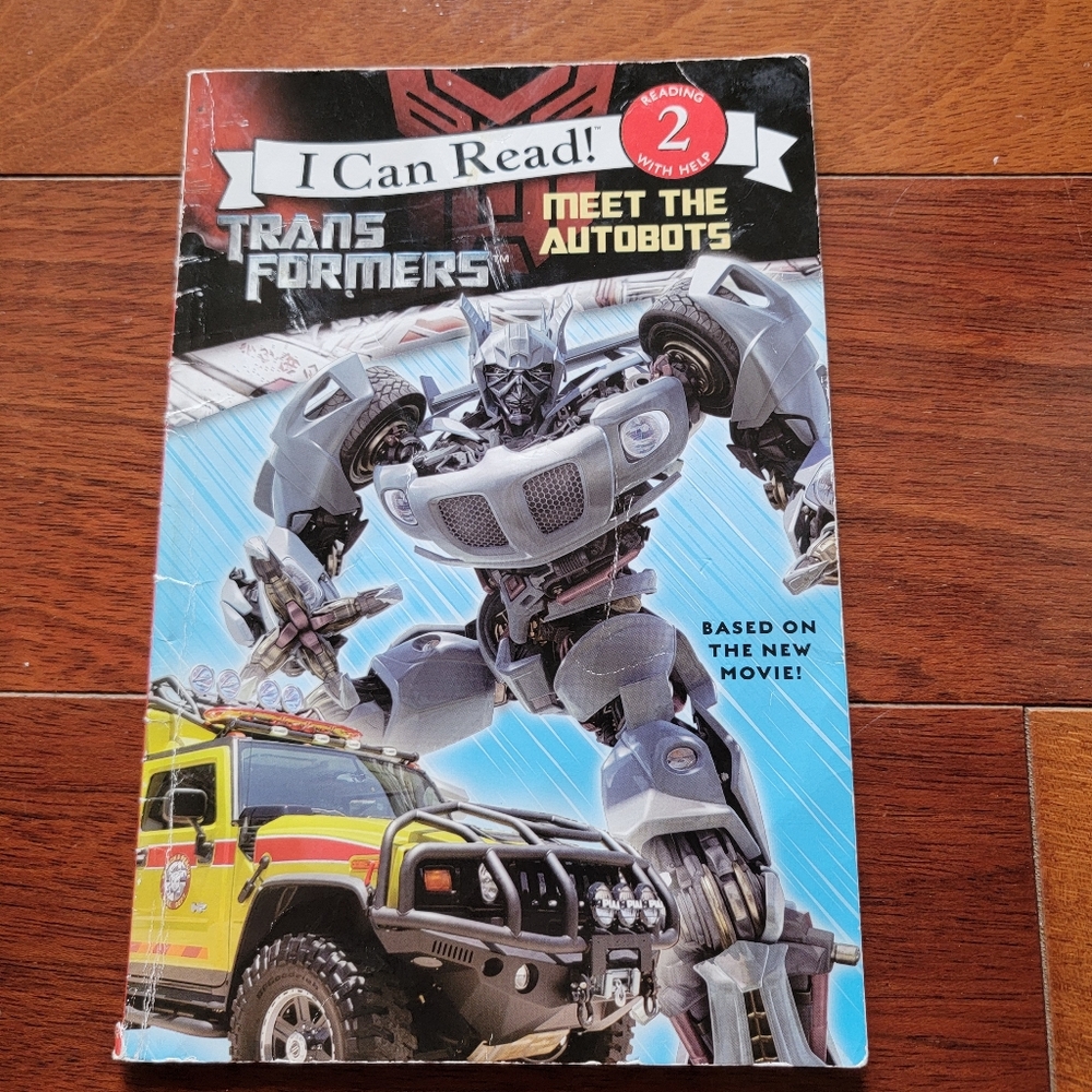 Transformers I Can Read book